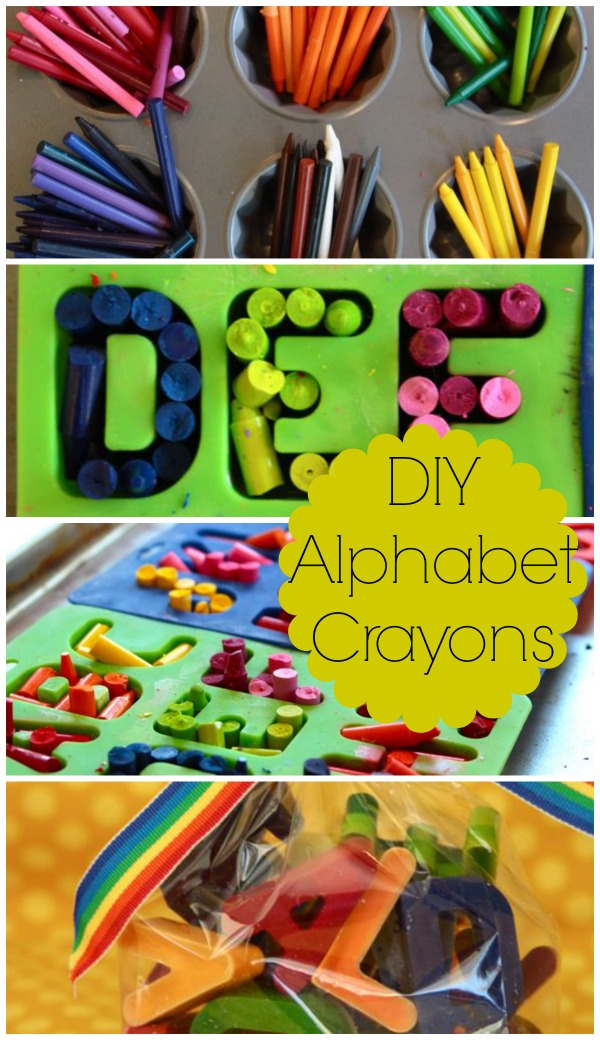 DIY Alphabet Crayons »