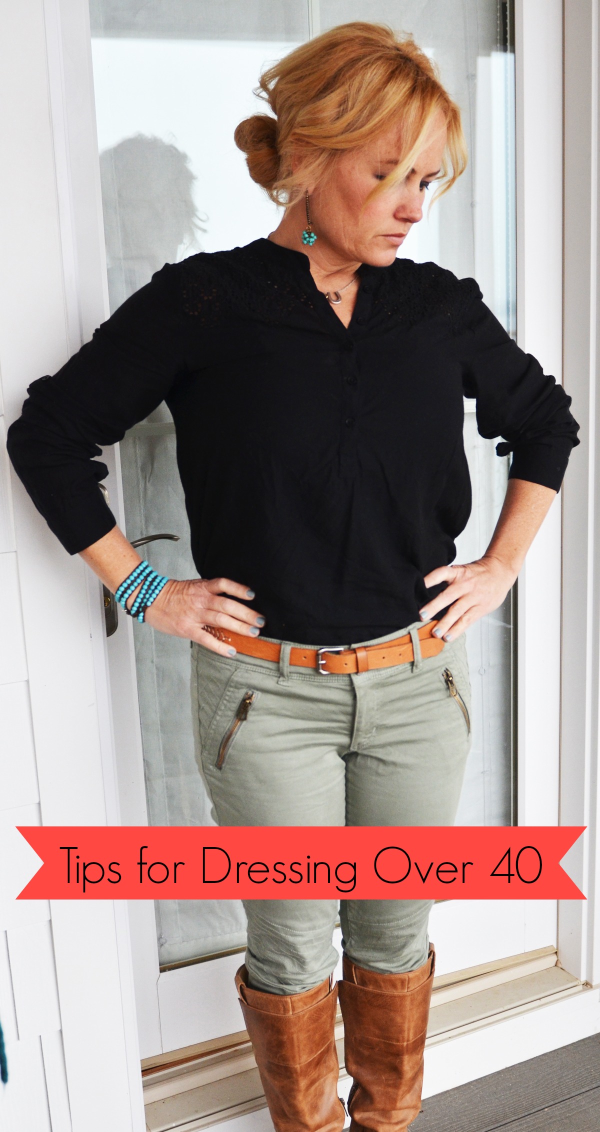 AN ELEVATED FALL STYLE WITH TROUSER JEANS FROM KOHL'S - 50 IS NOT OLD - A  Fashion And Beauty Blog For Women Over 50