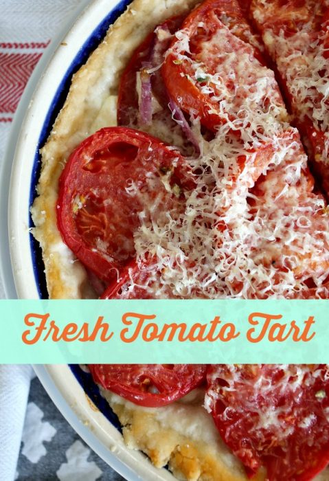 Fresh Tomato Tart - life{in}grace